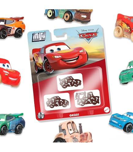 カーズ マテル ROAD RUMBLER マックイーン MINI RACERS Disney Cars On The Road Mini Racers Road Warriors 3-Pack with